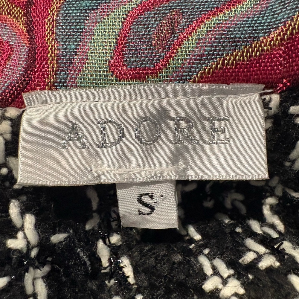 Adore Sz S coat. Multimedia patchwork artsy quirky art to wear Phoebe Buffet - Picture 7 of 9